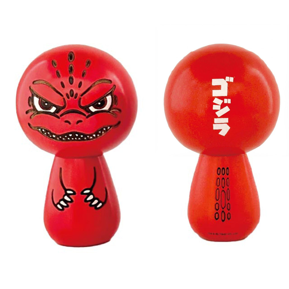 GODZILLA - Godzilla & Japanese traditional crafts / こけし / 小 / 炎 / 赤